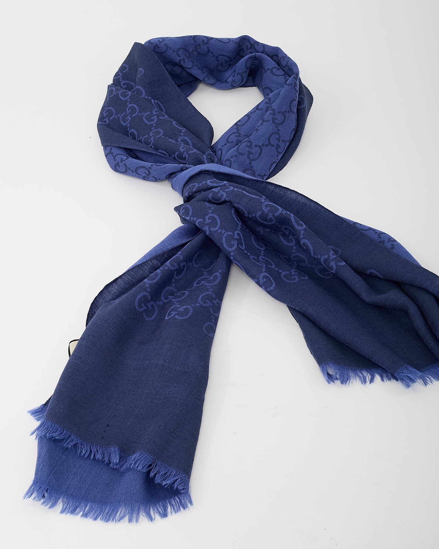 Foulard Twilly en soie monogrammé rose et mors de cheval Gucci
