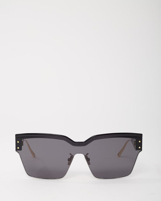 Dior Black and Gold DiorClub M4U Shield Sunglasses