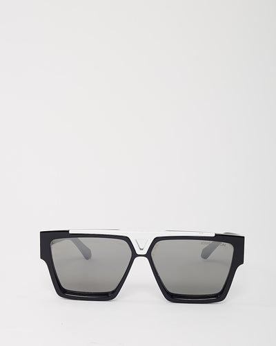 Louis Vuitton Black and White Acetate Z1682W 1.1 Evidence Sunglasses