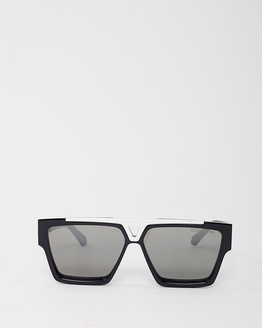 Louis Vuitton Black and White Acetate Z1682W 1.1 Evidence Sunglasses