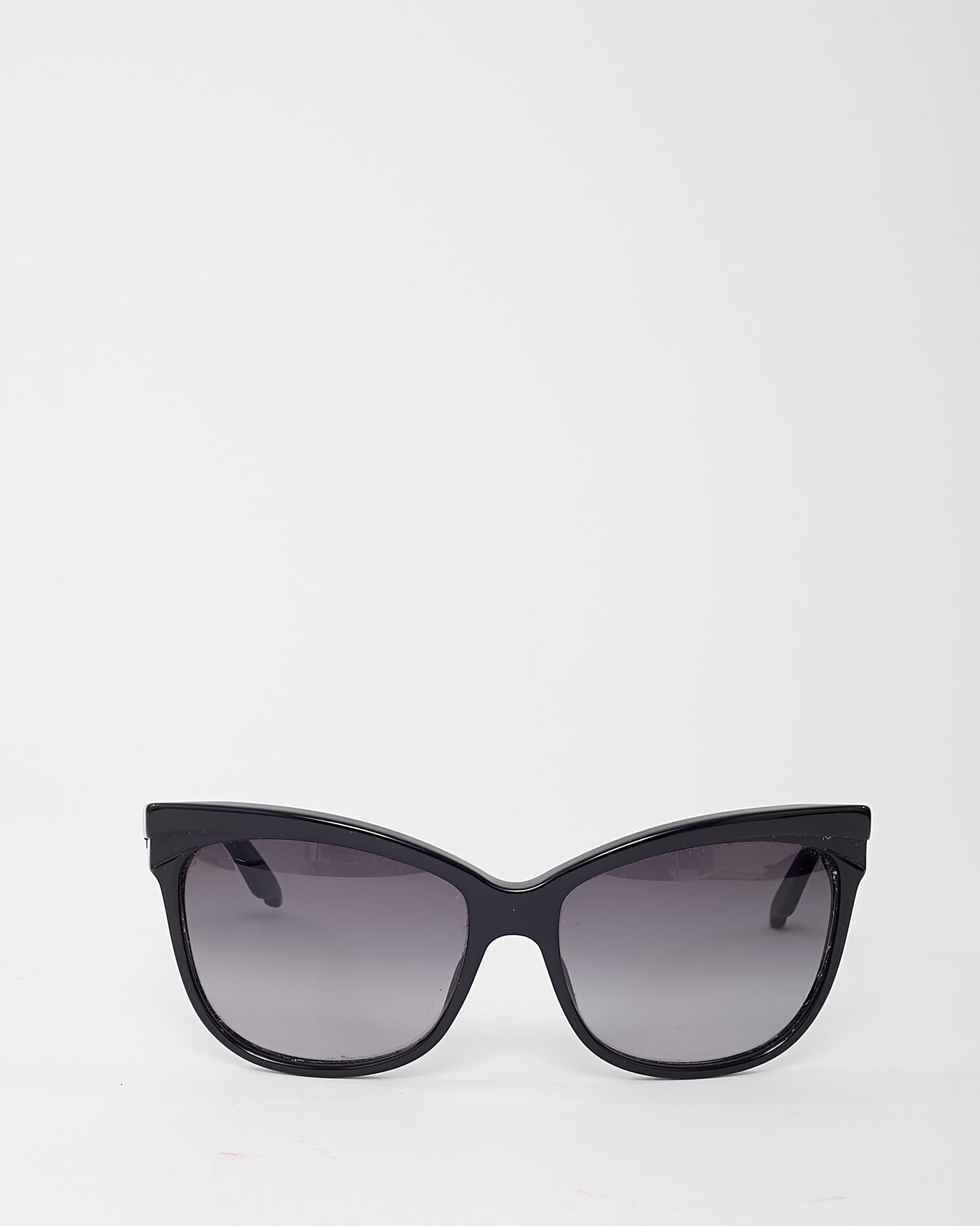 Lunettes de soleil Dior Diorsignature S6U en acétate noir et détails dorés