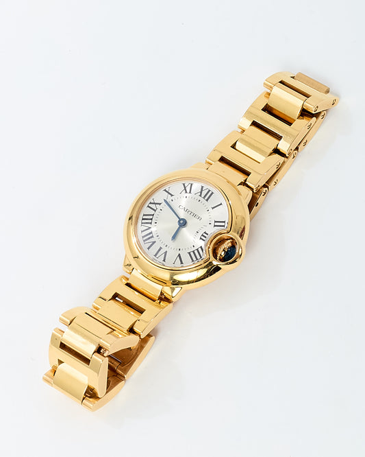Cartier Yellow Gold Ballon Bleu 33mm Watch