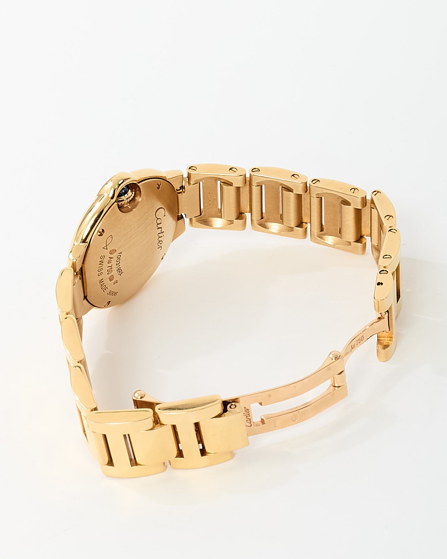 Cartier Yellow Gold Ballon Bleu 33mm Watch