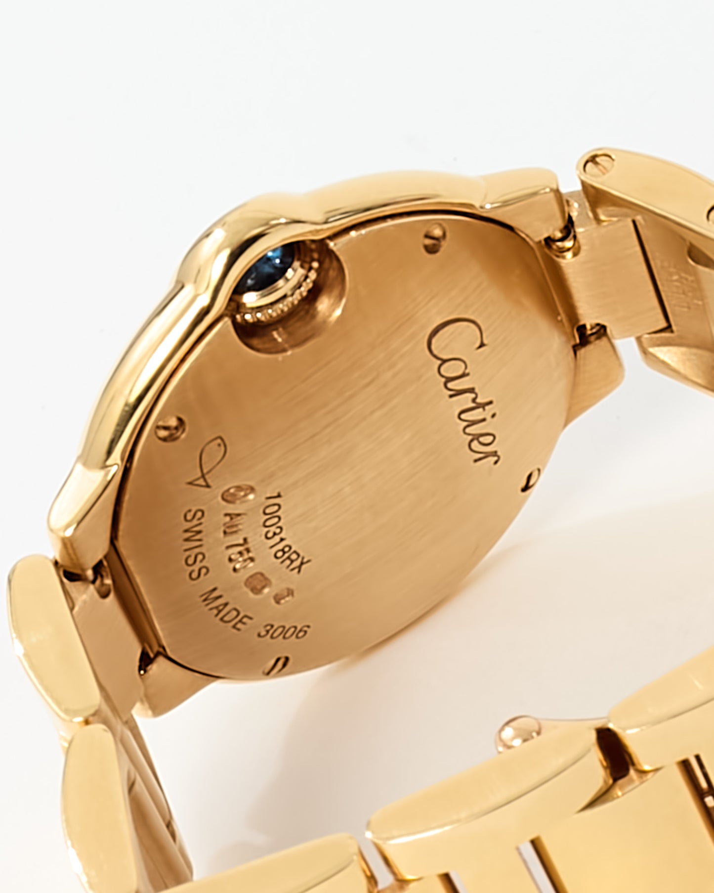 Cartier Yellow Gold Ballon Bleu 33mm Watch