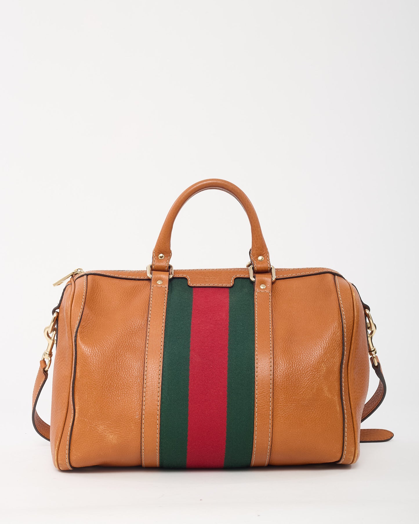 Sac Boston Gucci Joy moyen en toile enduite à monogramme GG bleu/rouge motif cœur tatouage