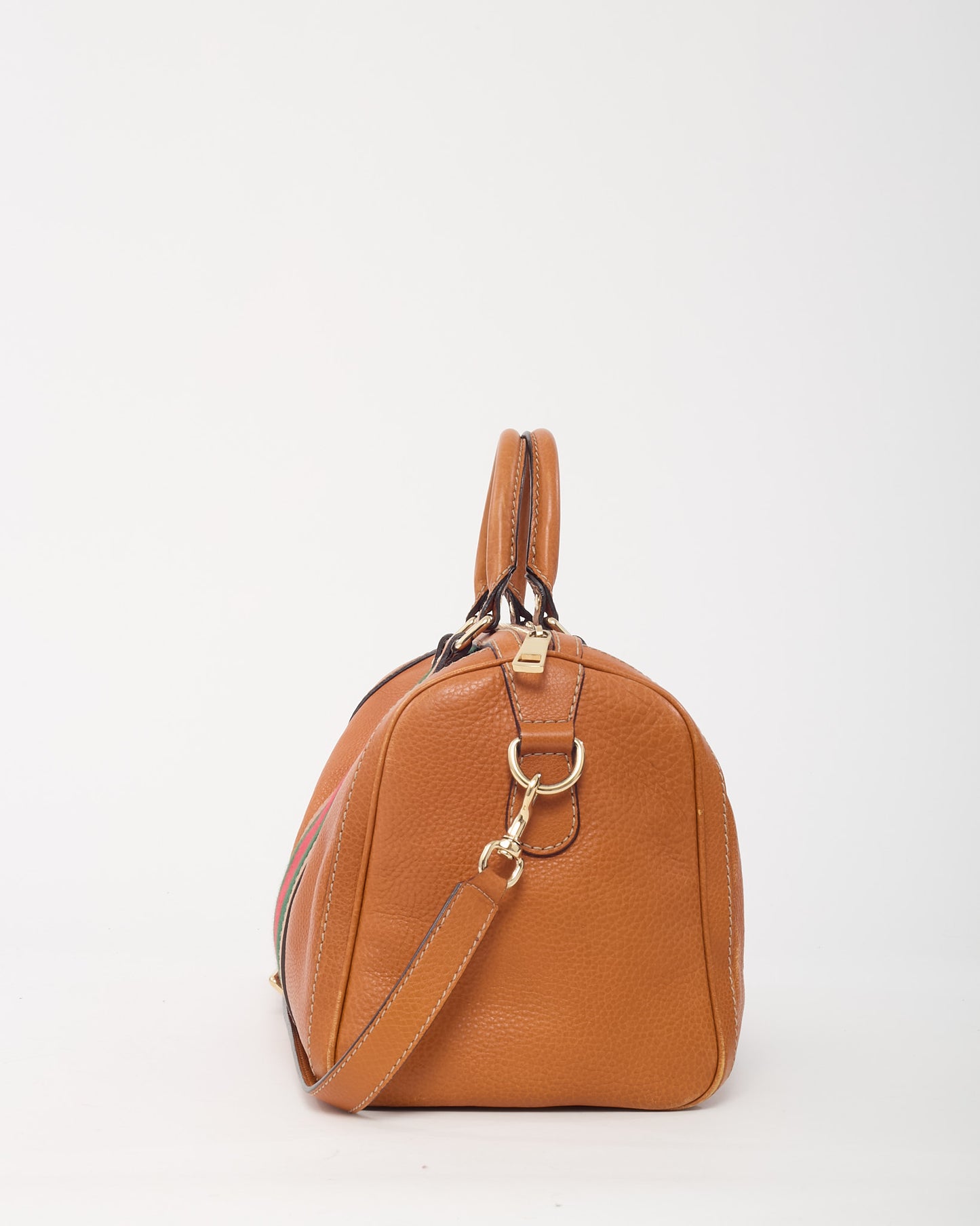 Sac Boston Gucci Joy moyen en toile enduite à monogramme GG bleu/rouge motif cœur tatouage