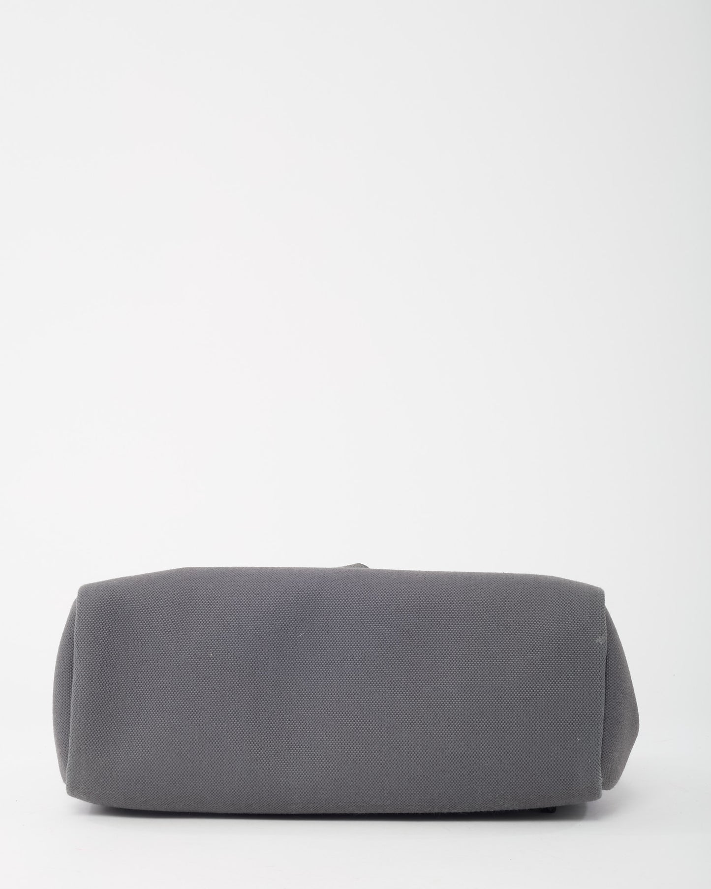 Hermès Grey and Black Toile Canvas Herbag Zip 31 with Palladium Hardware