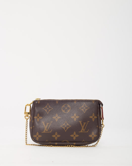 Louis Vuitton Monogram Coated Canvas Mini Pochette Accessoires