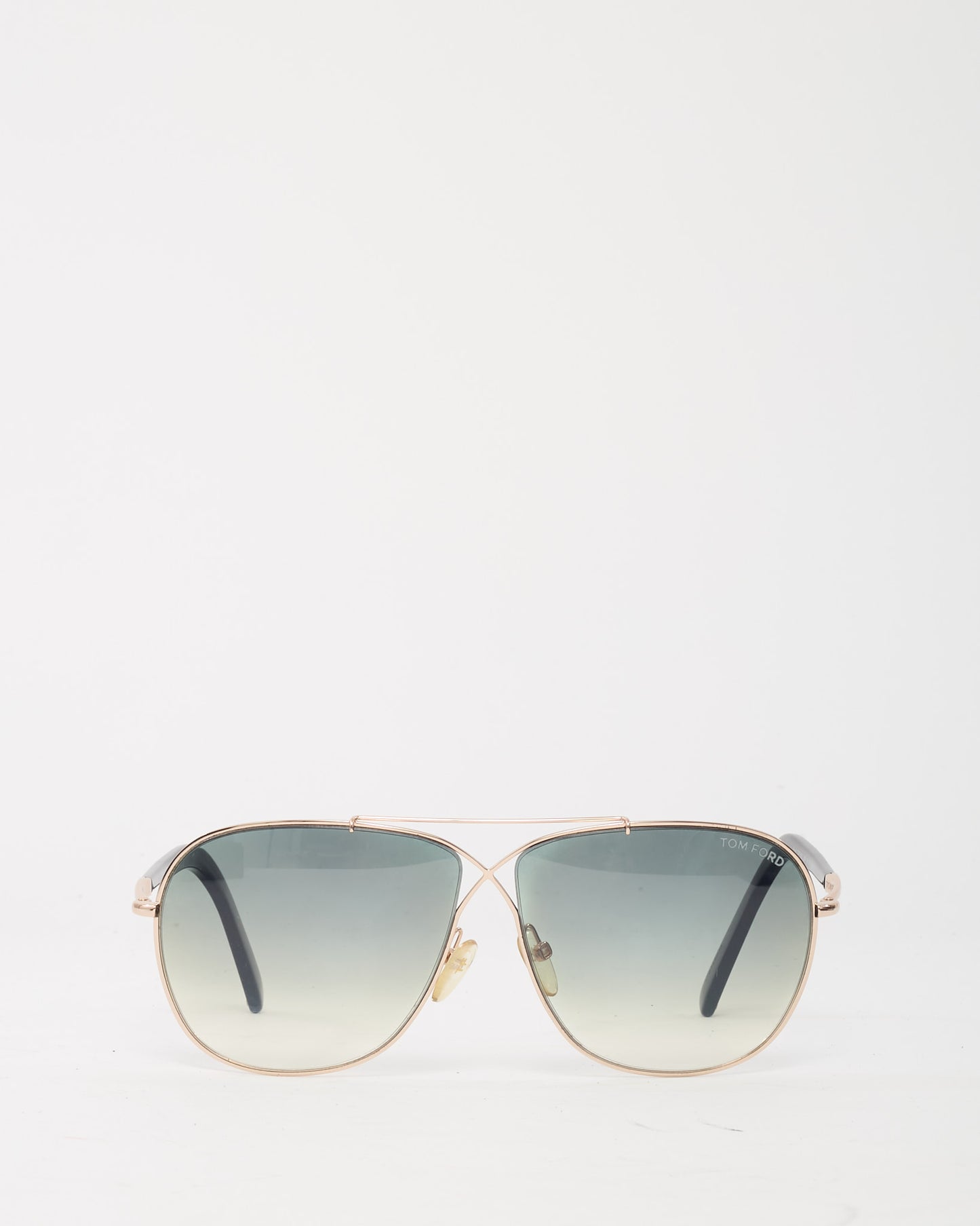 Tom Ford Gold Metal April TF393 Aviator Sunglasses