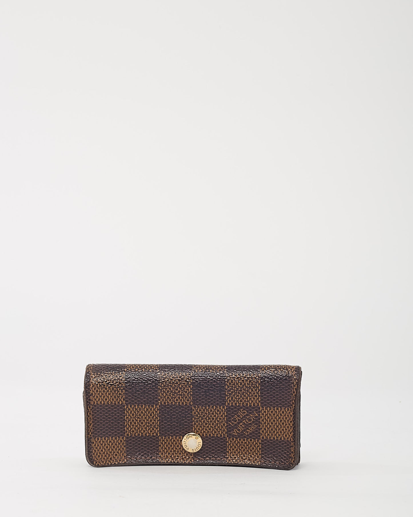 Louis Vuitton Damier Ebene Coated Canvas 4 Key Holder