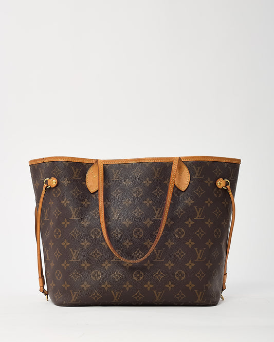 Louis Vuitton Monogram Coated Canvas Neverfull MM