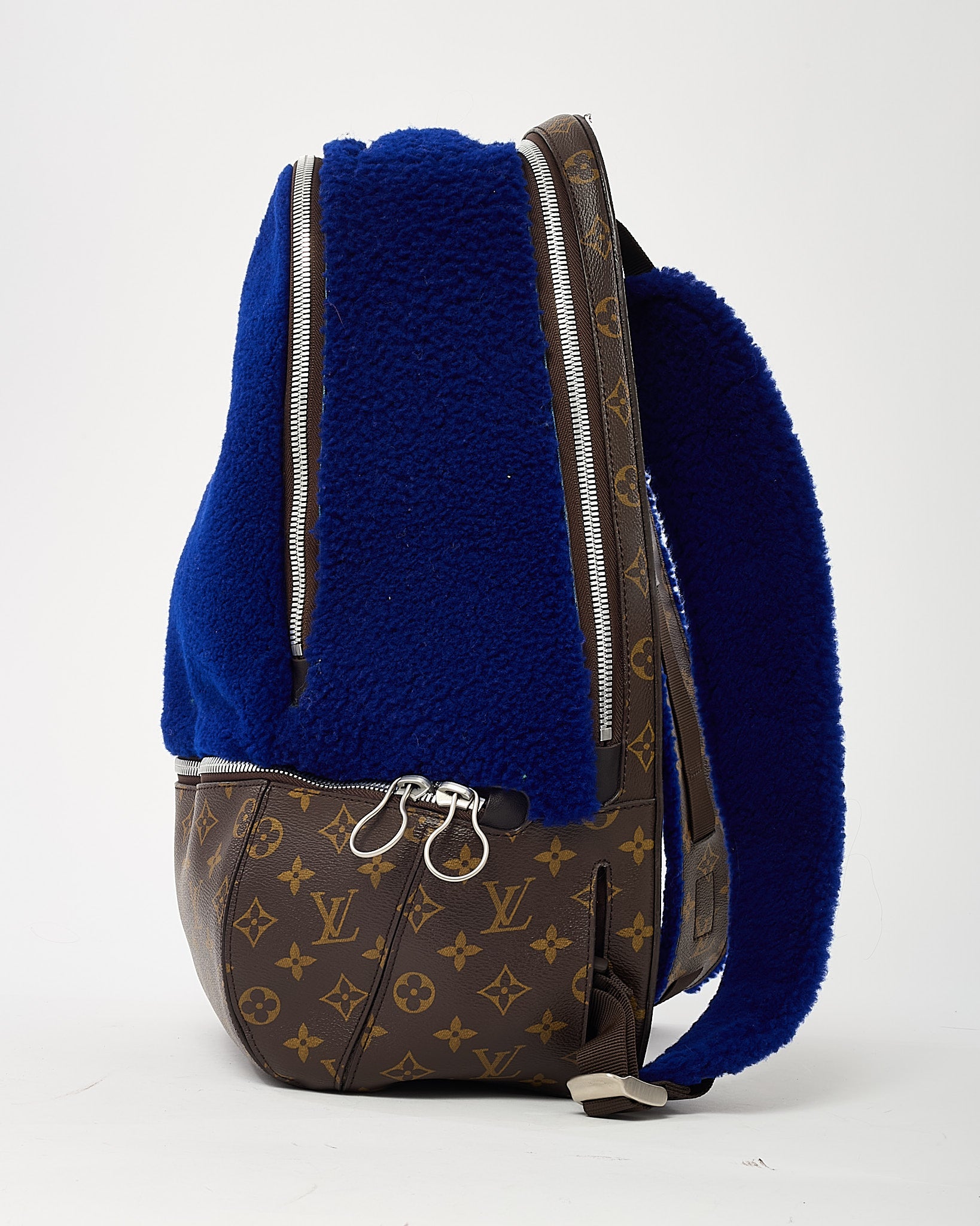 Buy Louis Vuitton Limited Edition Monogram Blue Fleece Pack Marc Newson Backpack - Authenticated Pre-Owned