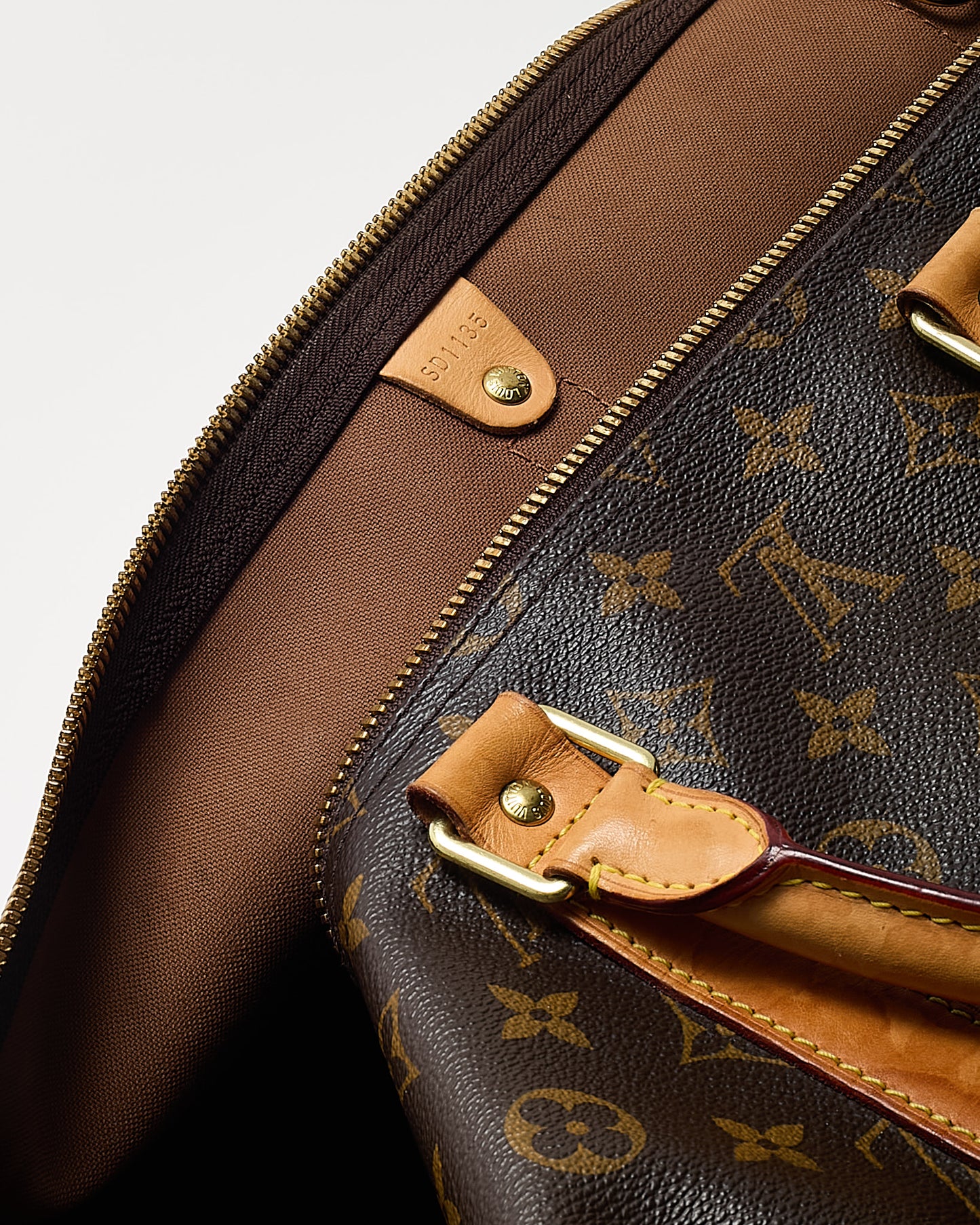 Louis Vuitton Monogram Coated Canvas Keepall Bandoulière 55