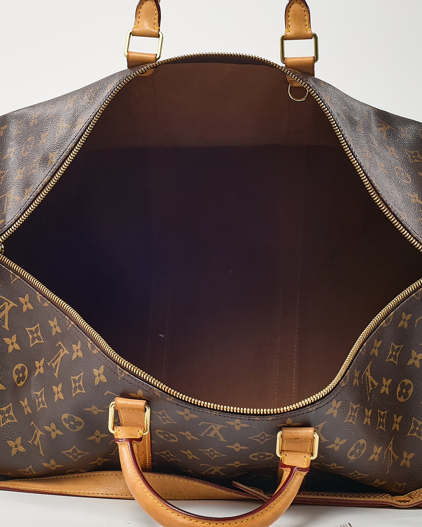 Louis Vuitton Monogram Coated Canvas Keepall Bandoulière 55