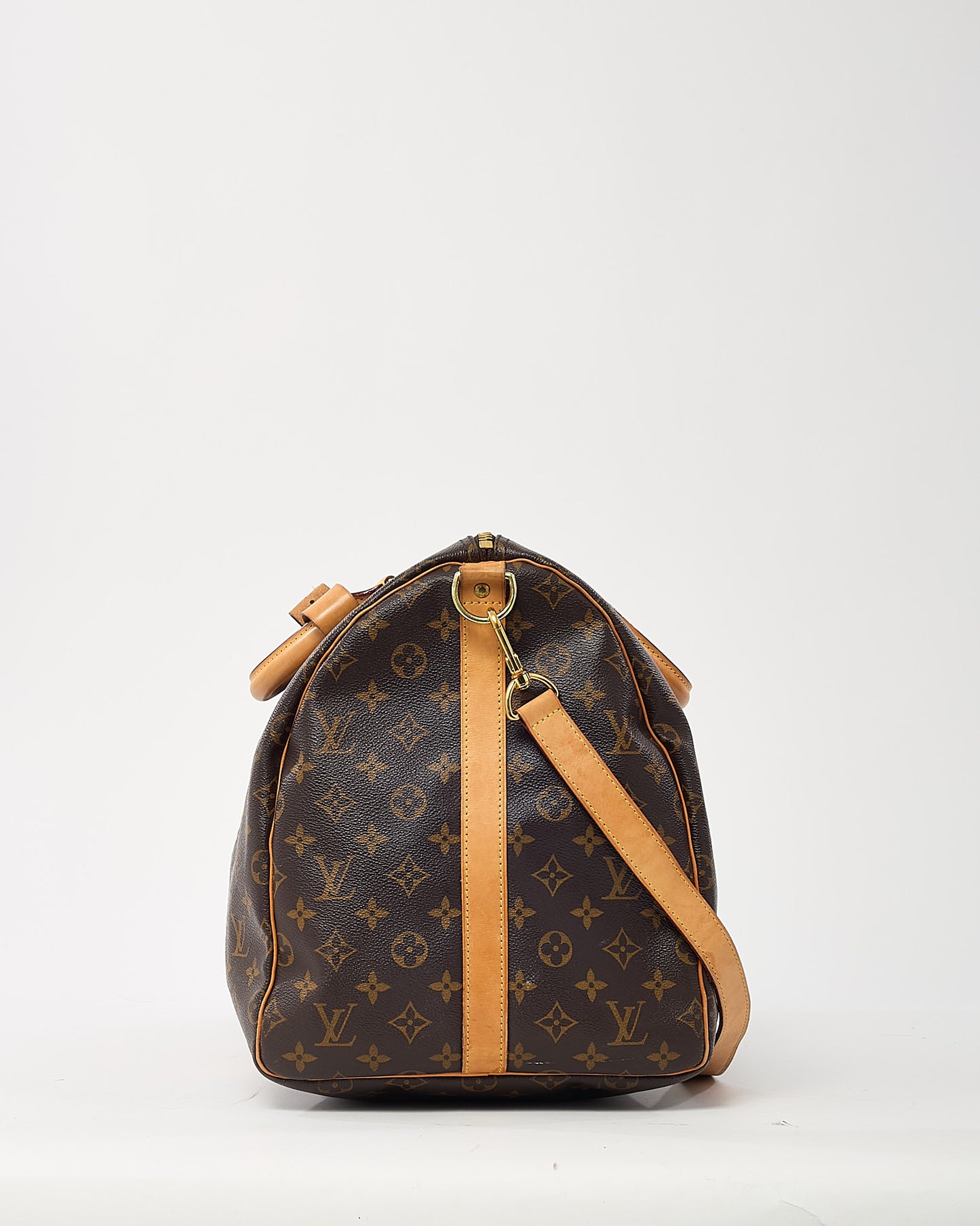 Louis Vuitton Monogram Coated Canvas Keepall Bandoulière 55