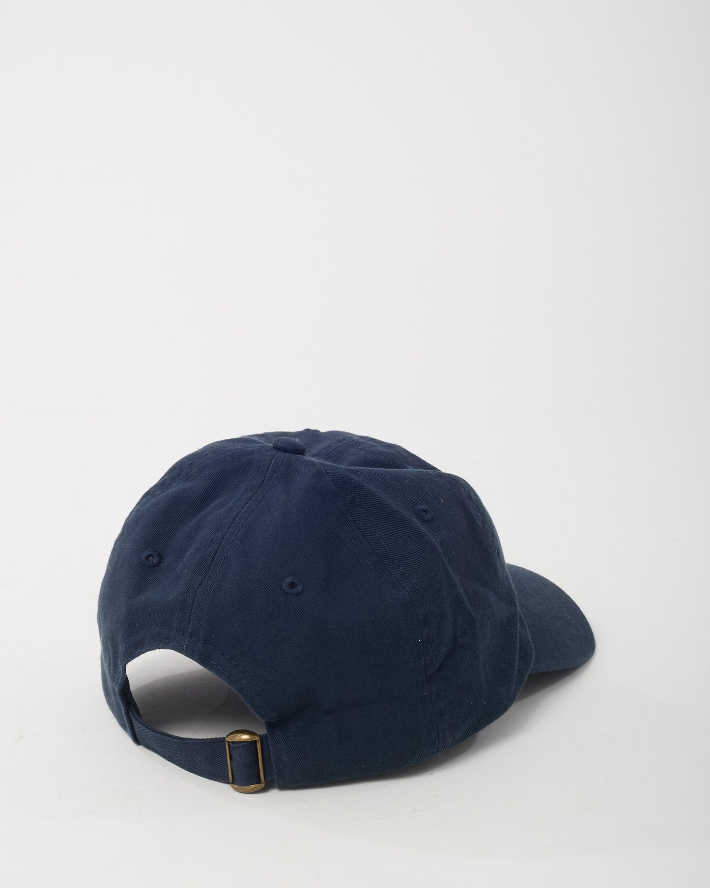 Retyche Navy & White Cursive Logo MTL Ets. Baseball Cap - O/S