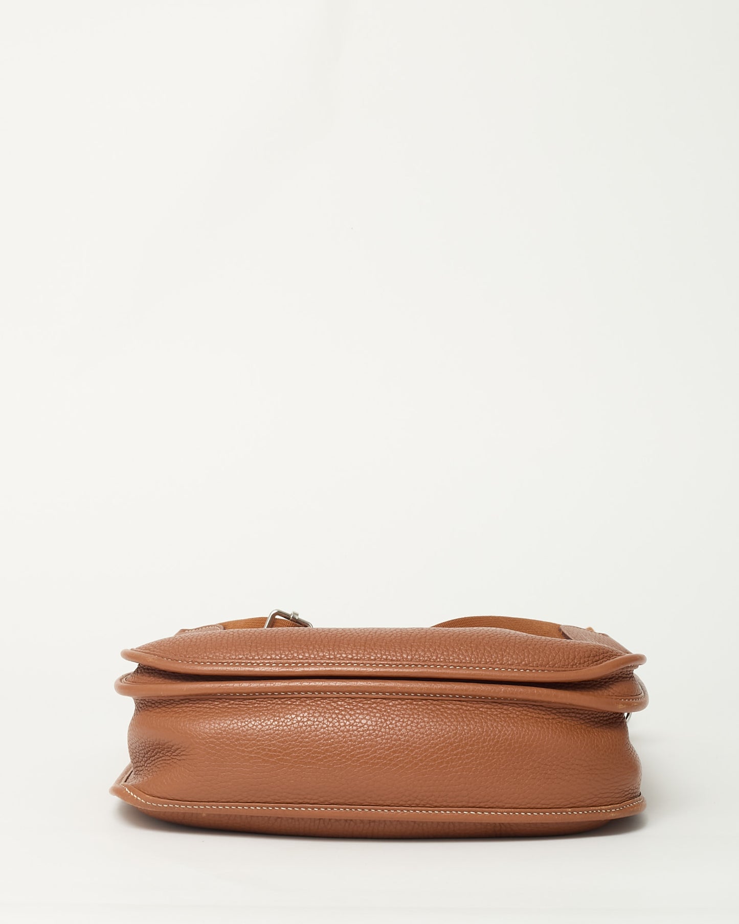 Hermès Gold Taurillon Clémence Leather Evelyne 29 Crossbody Bag