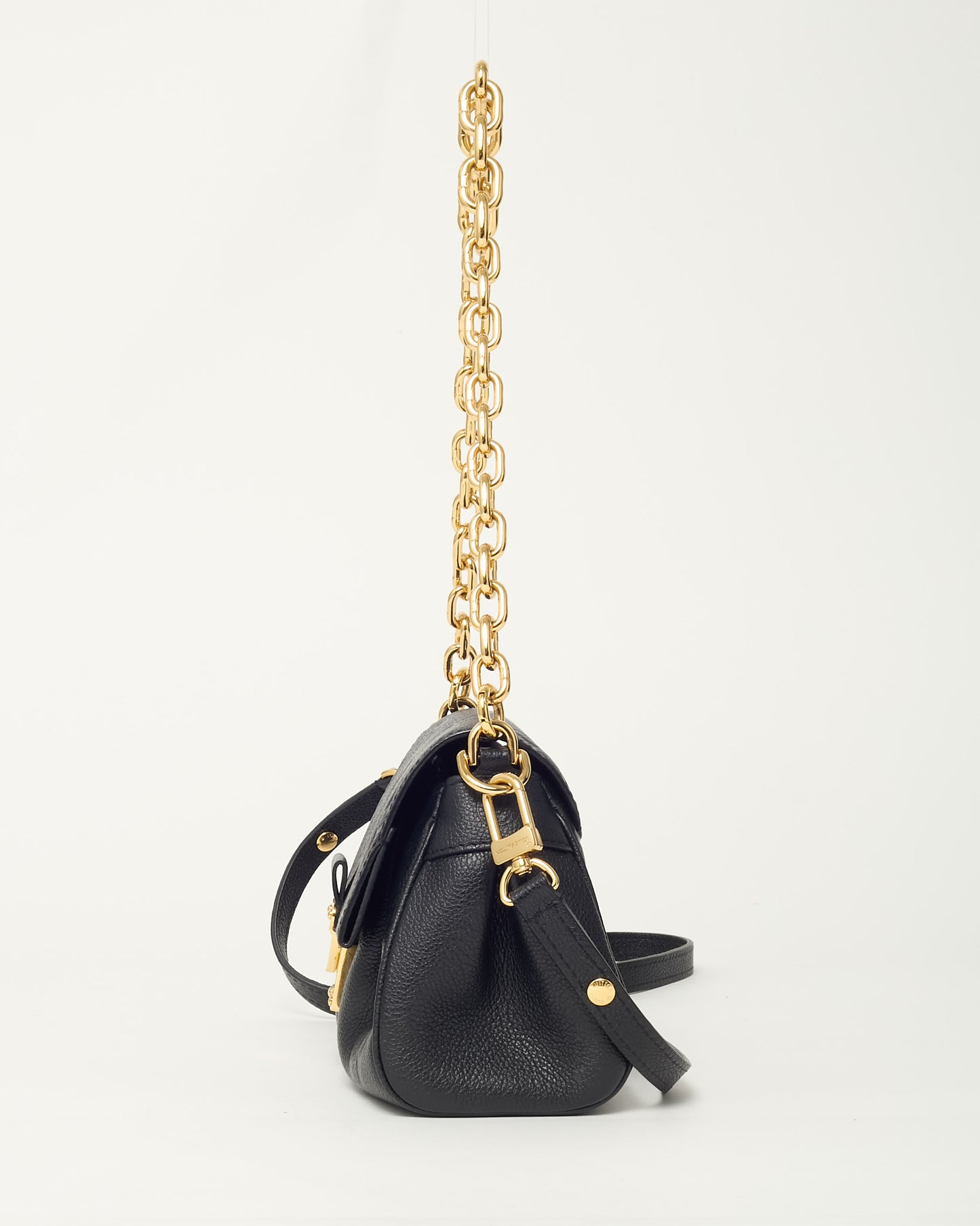 Louis Vuitton Black Giant Monogram Empreinte Leather Favorite NM 2Way Bag