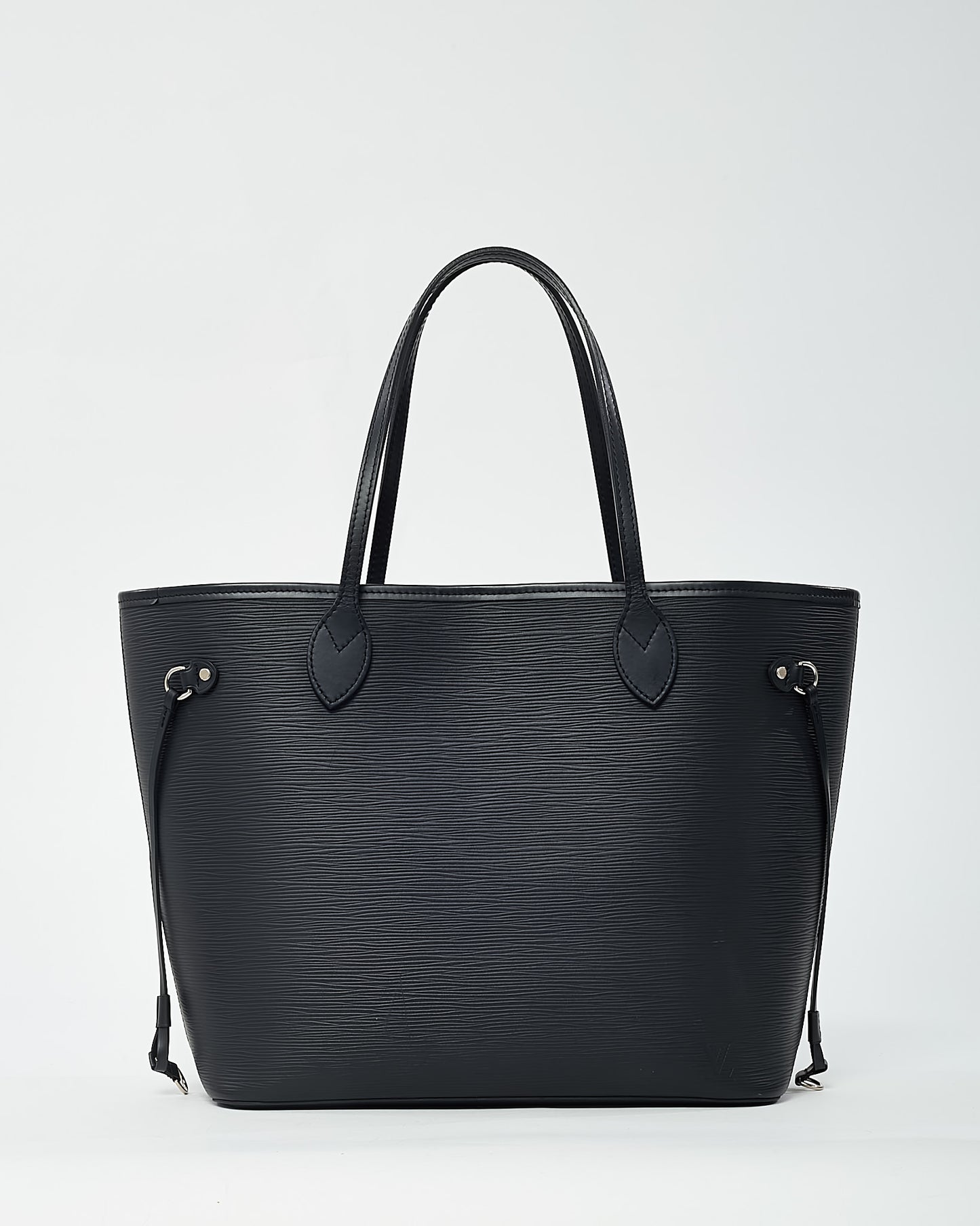 Louis Vuitton Black Epi Leather Neverfull MM with Pouch