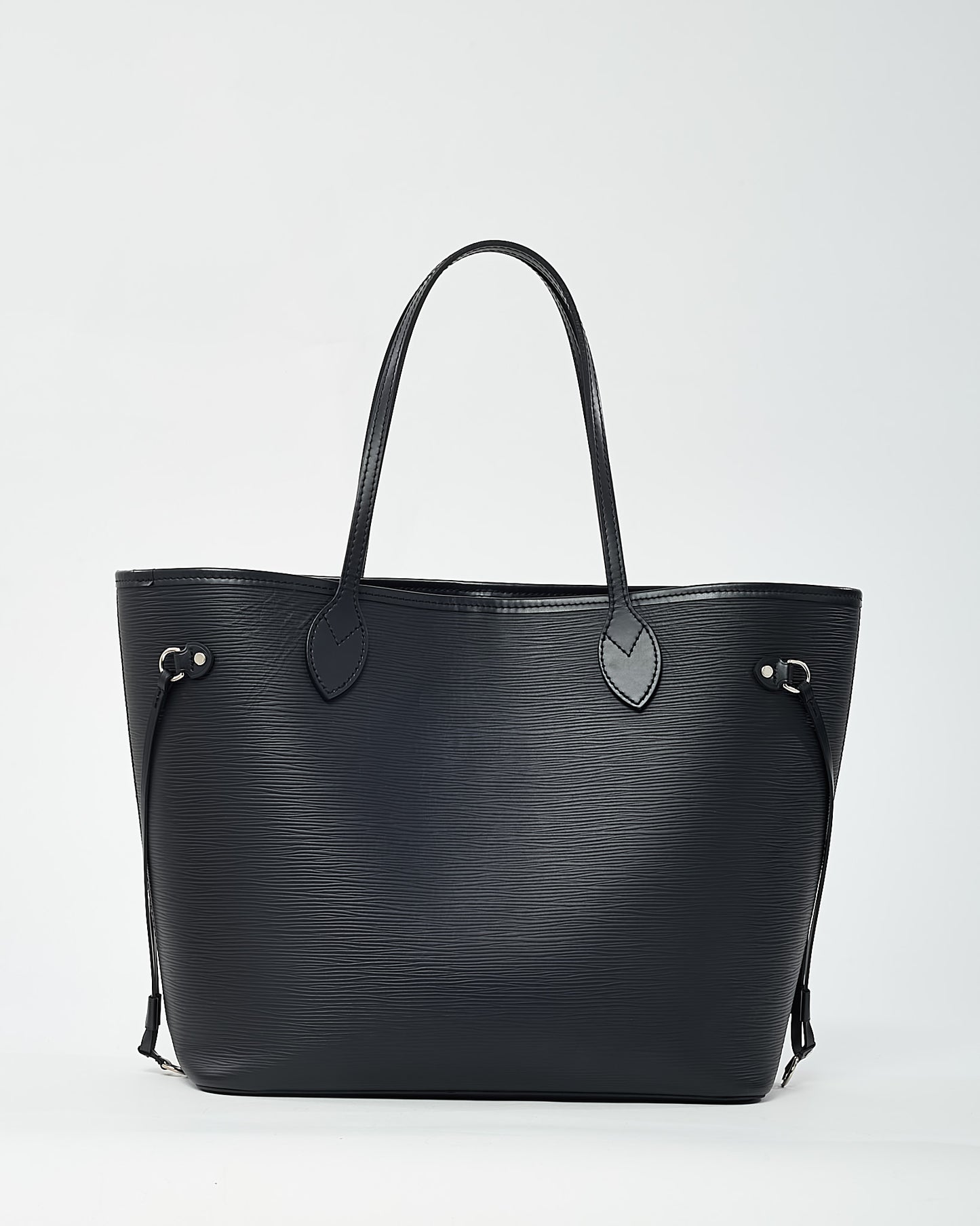 Louis Vuitton Black Epi Leather Neverfull MM with Pouch