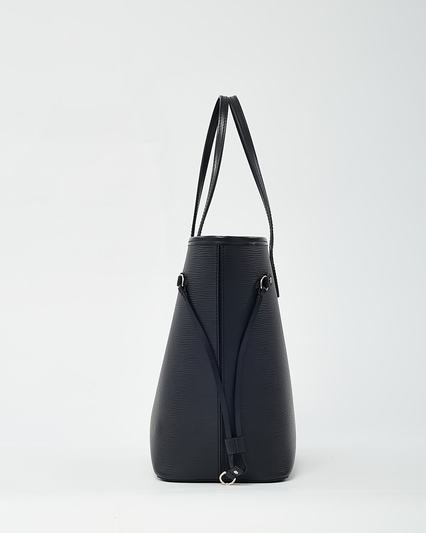 Louis Vuitton Black Epi Leather Neverfull MM with Pouch