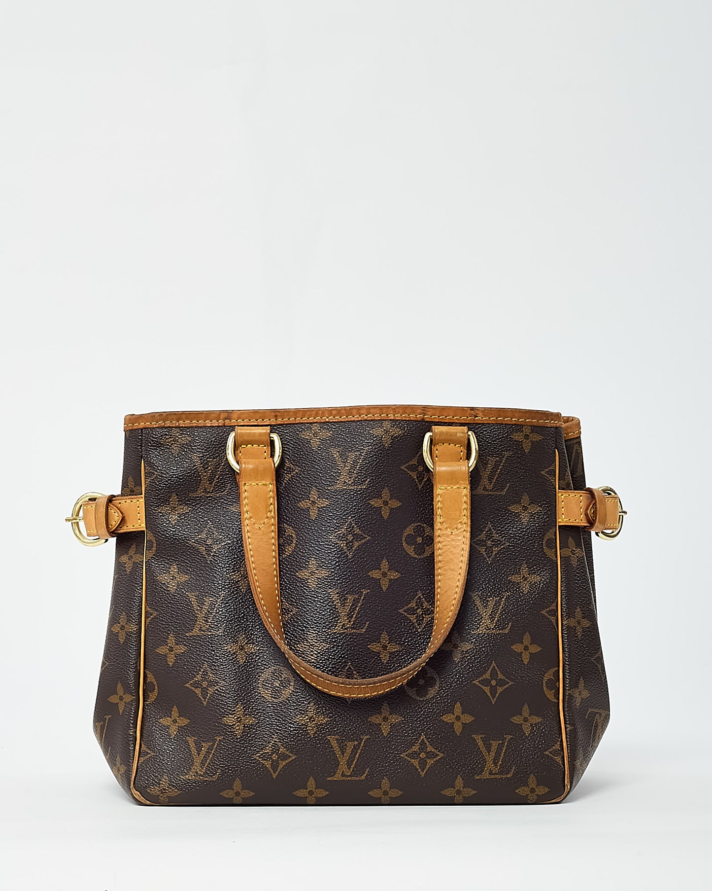 Louis Vuitton Monogram Coated Canvas Batignolles Vertical PM Bag