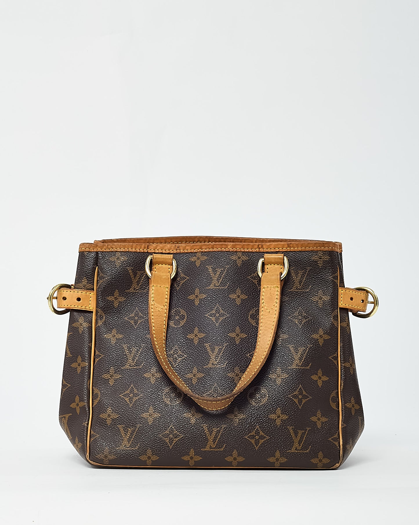 Louis Vuitton Monogram Coated Canvas Batignolles Vertical PM Bag