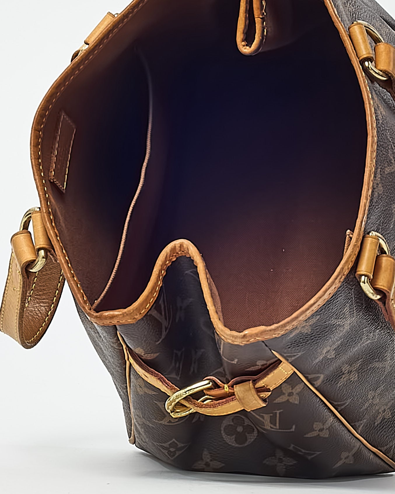 Louis Vuitton Monogram Coated Canvas Batignolles Vertical PM Bag