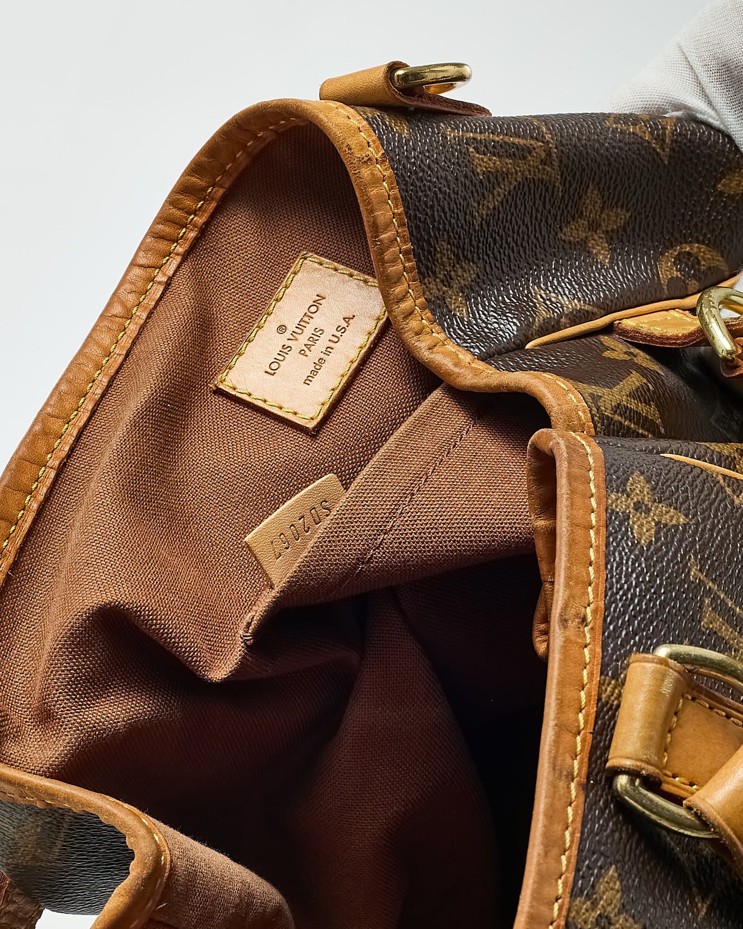 Louis Vuitton Monogram Coated Canvas Batignolles Vertical PM Bag