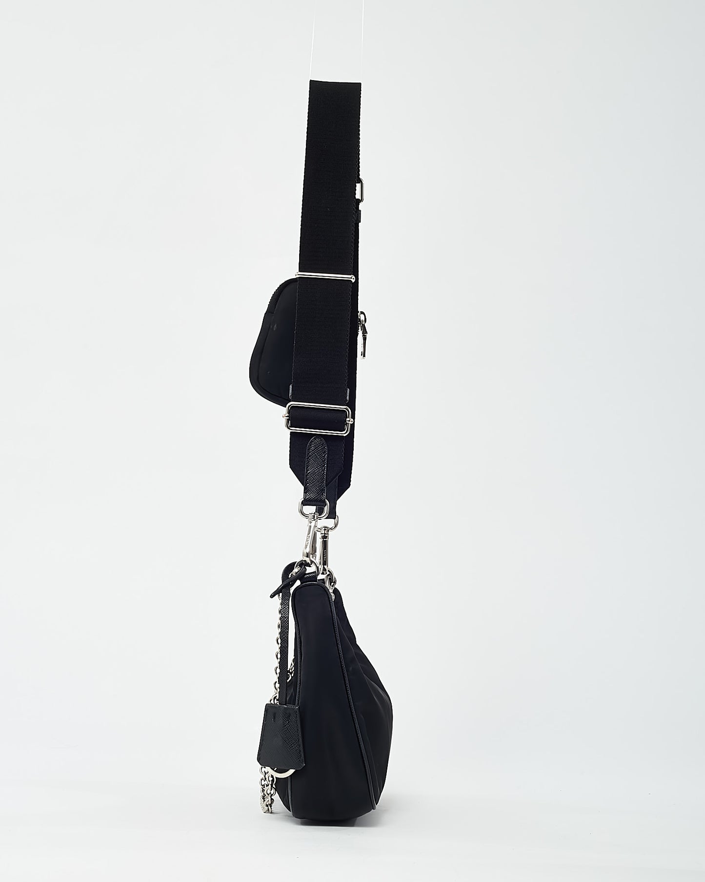 Prada Black Re-Nylon 2005 Re-Edition Crossbody Bag