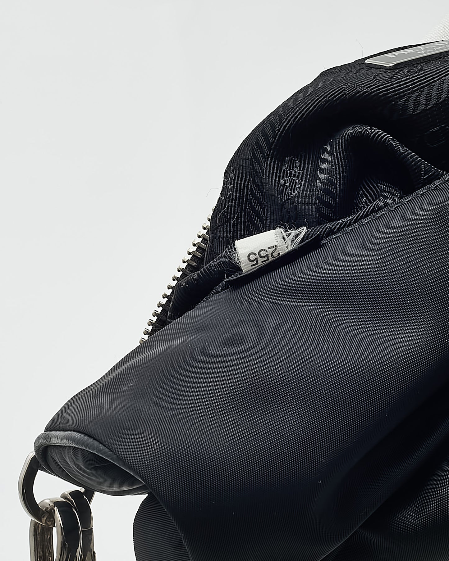 Prada Black Re-Nylon 2005 Re-Edition Crossbody Bag