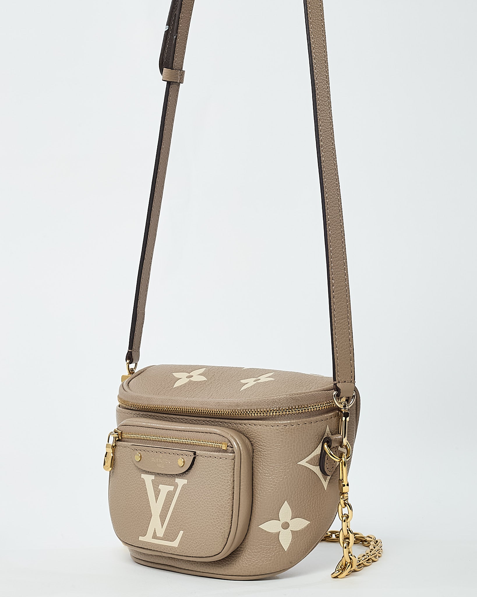Buy Louis Vuitton Tourterelle Beige and Cream Bicolor Monogram