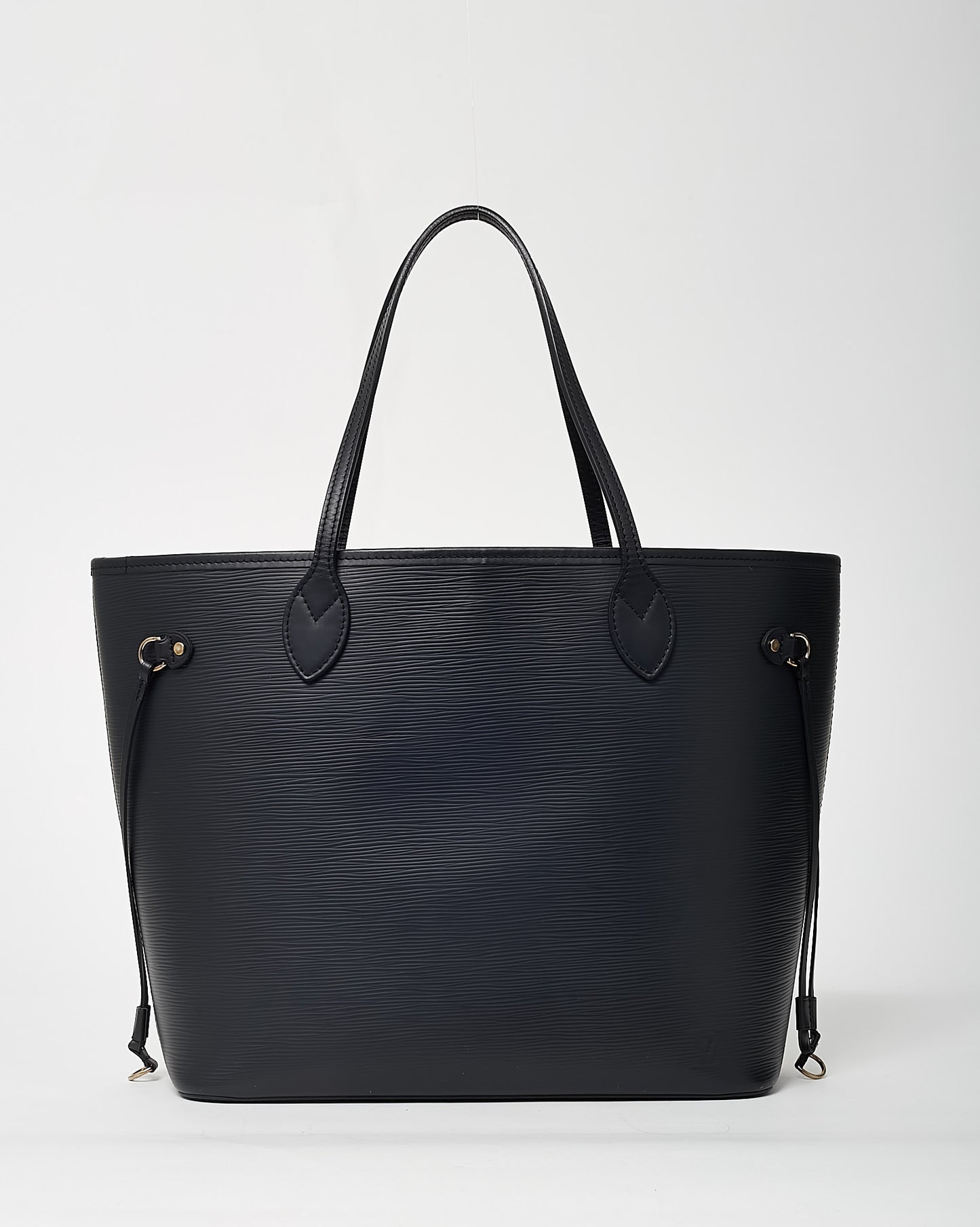 Louis Vuitton Black Epi Leather Neverfull MM with Pouch