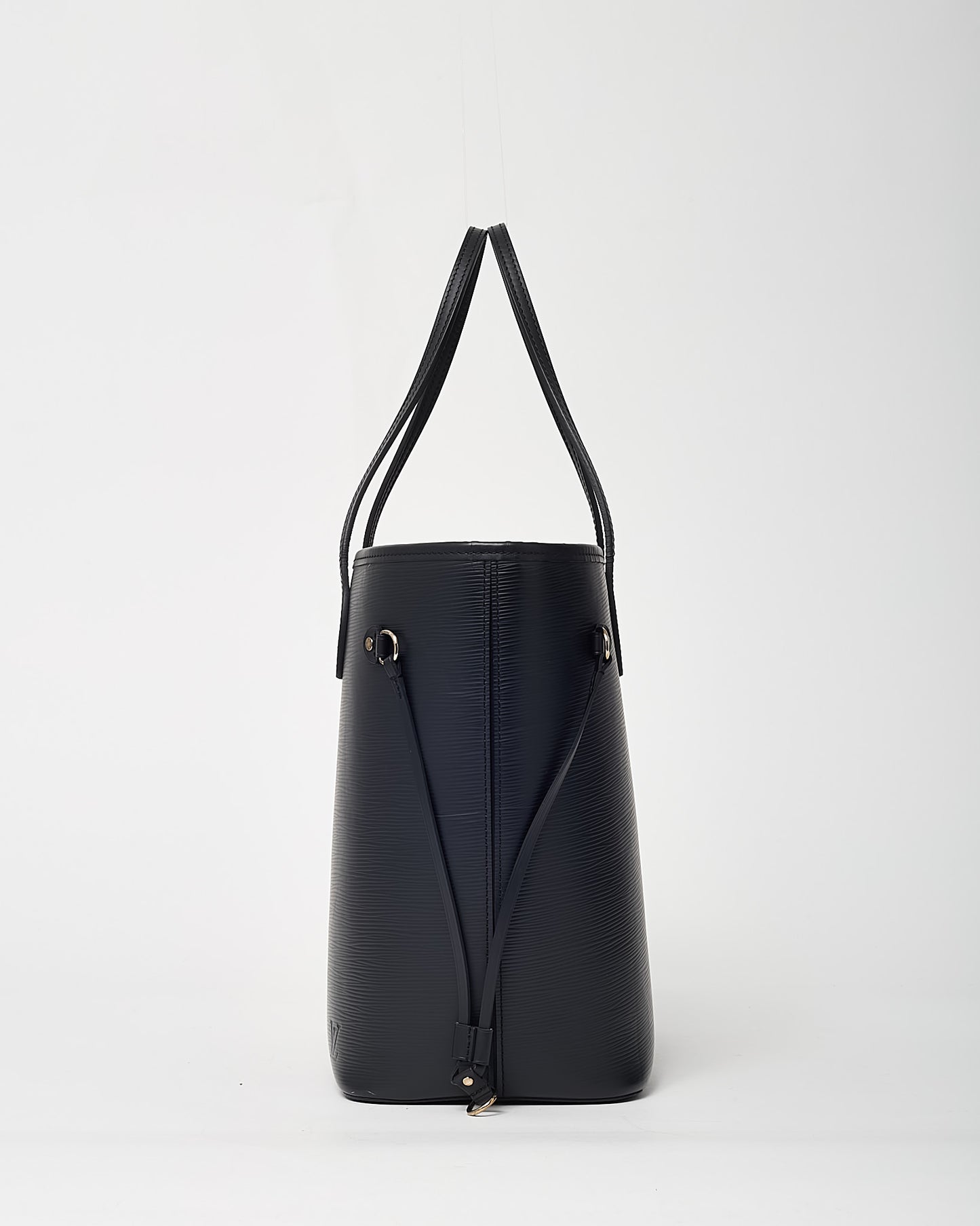 Louis Vuitton Black Epi Leather Neverfull MM with Pouch