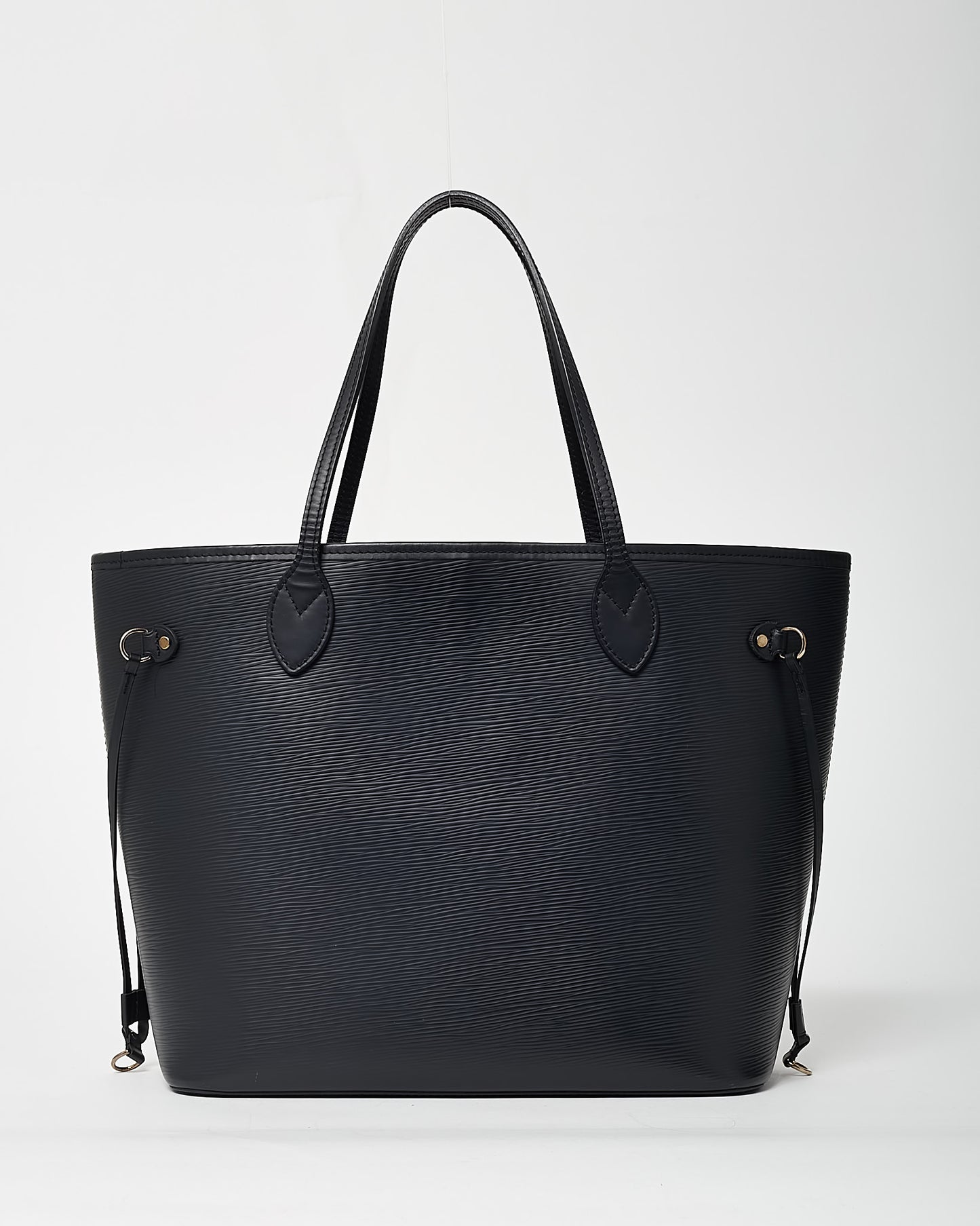 Louis Vuitton Black Epi Leather Neverfull MM with Pouch