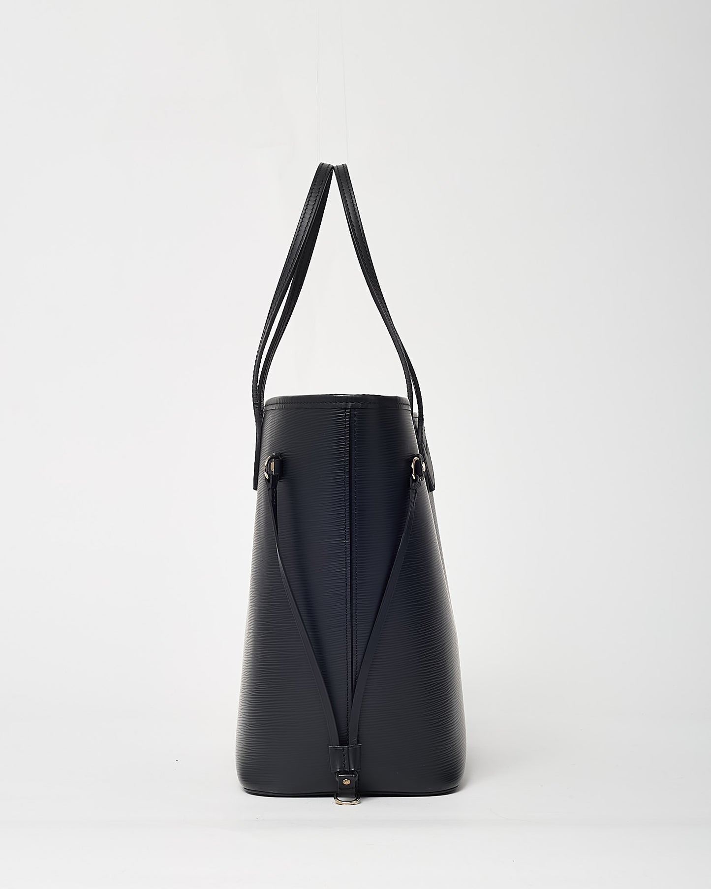 Louis Vuitton Black Epi Leather Neverfull MM with Pouch