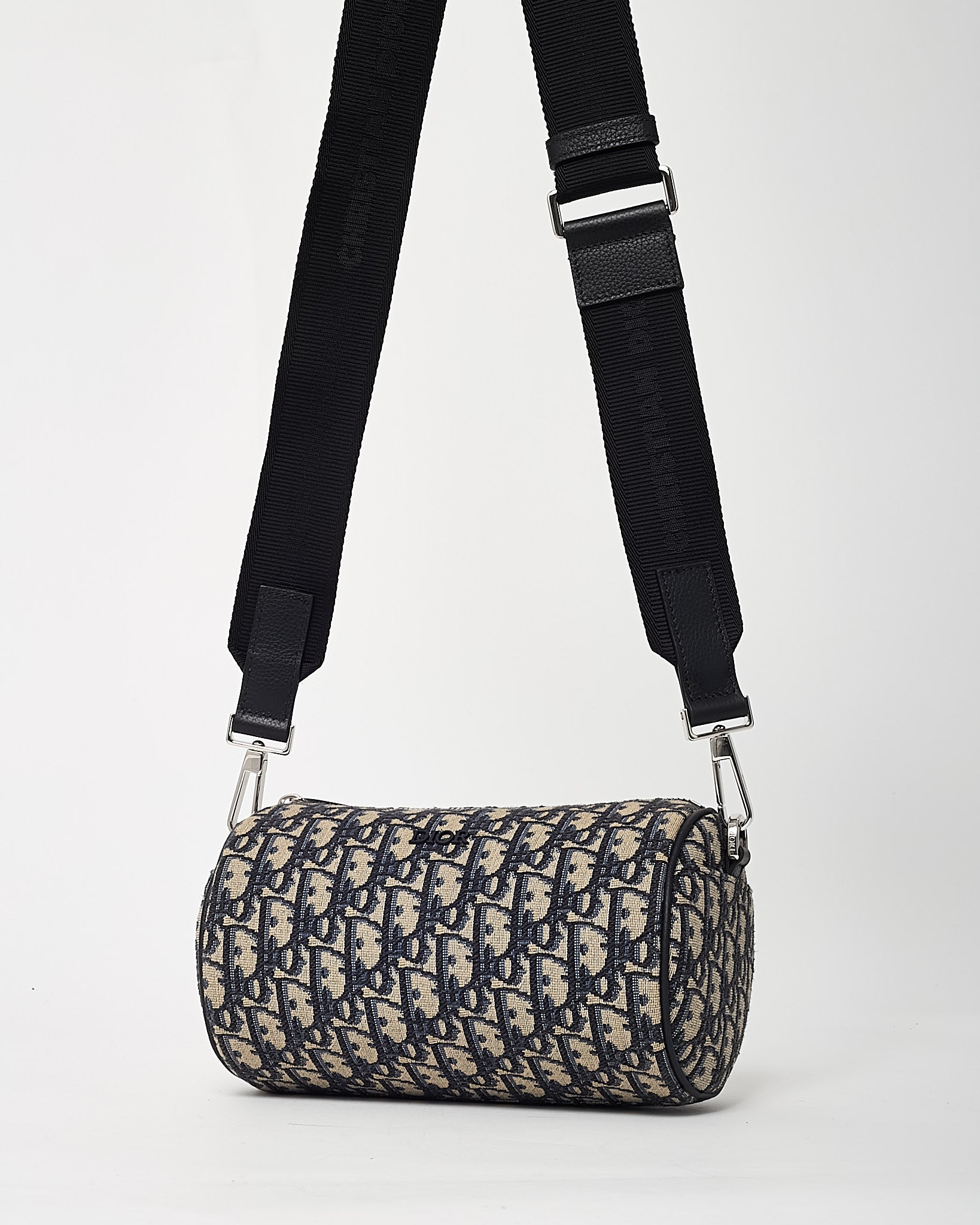 ノリオDior ショルダーバッグ　モノグラム Buy Dior Navy Blue Monogram Oblique Canvas Roller Messenger