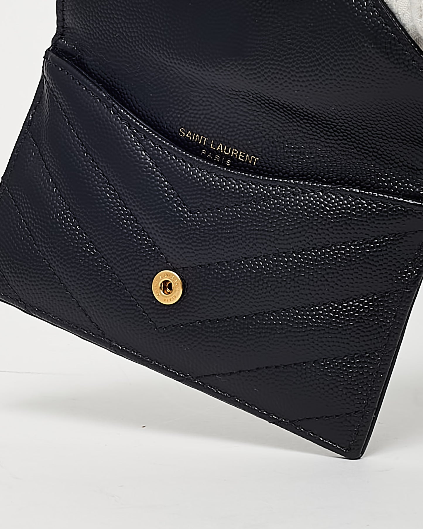 Sac bandoulière Saint Laurent Lou Mini chaîne YSL grain de poudre chevron beige