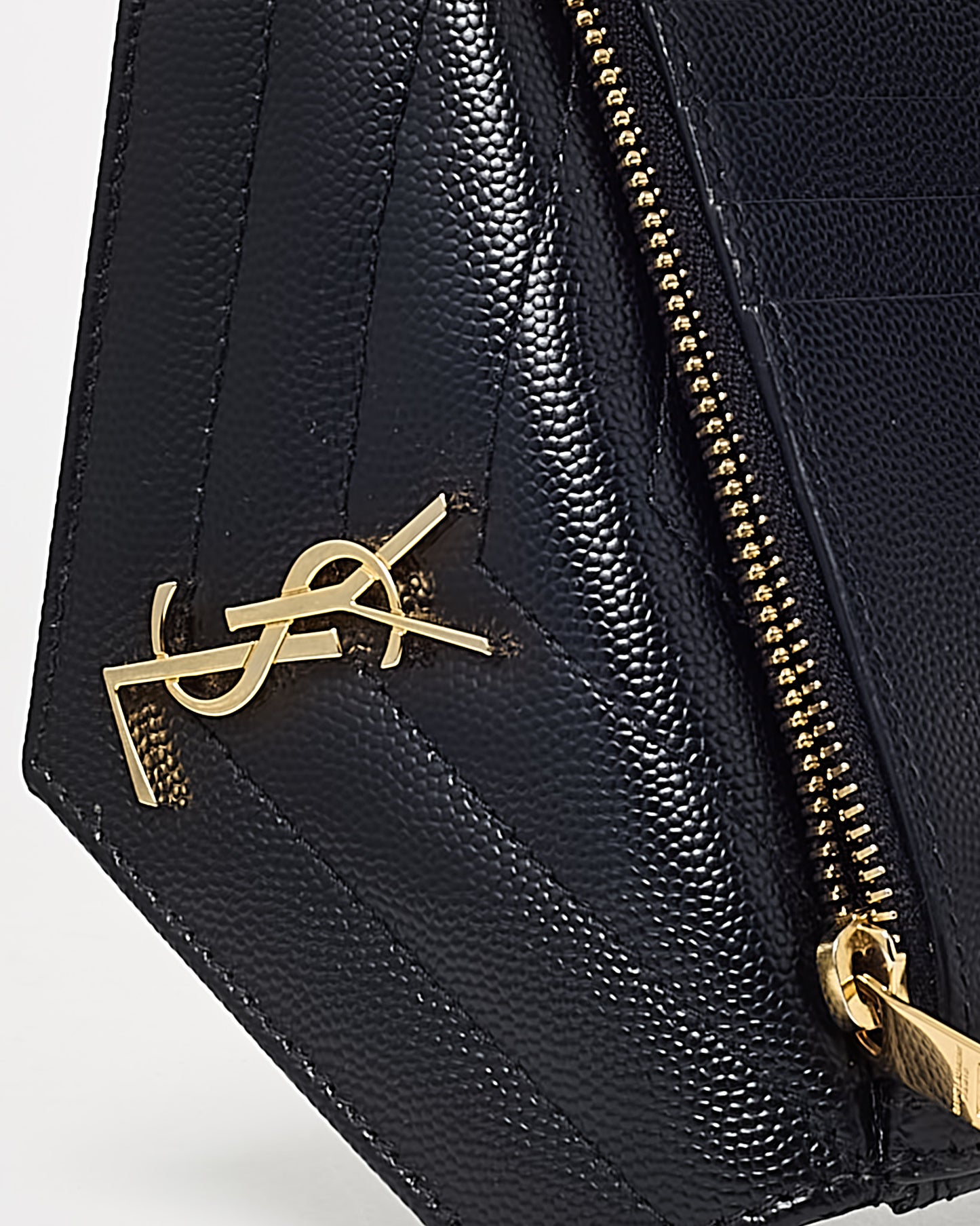 Sac bandoulière Saint Laurent Lou Mini chaîne YSL grain de poudre chevron beige