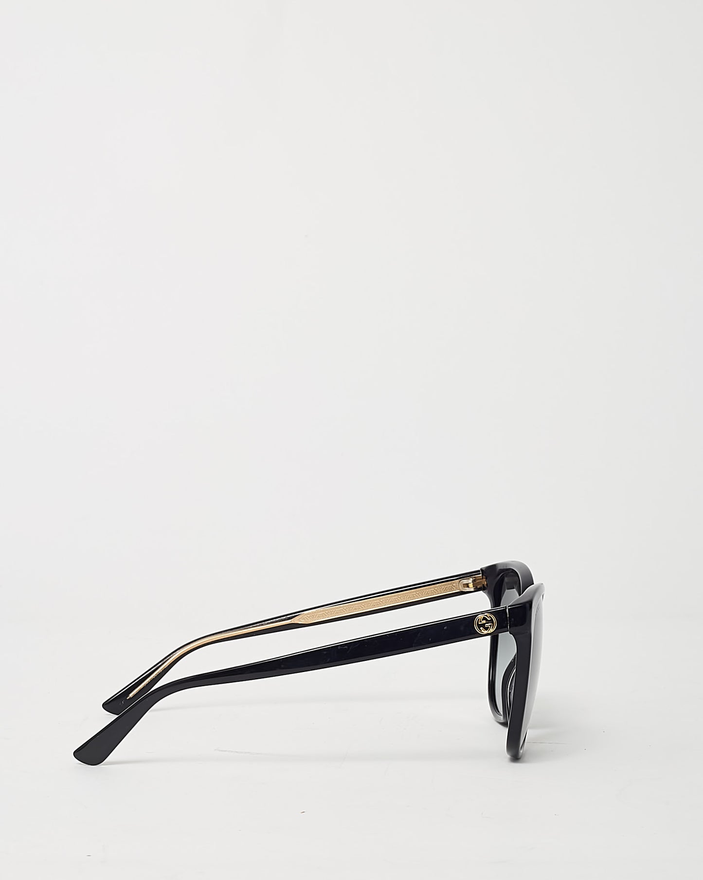 Gucci Black Acetate GG3819/S Oversize Sunglasses