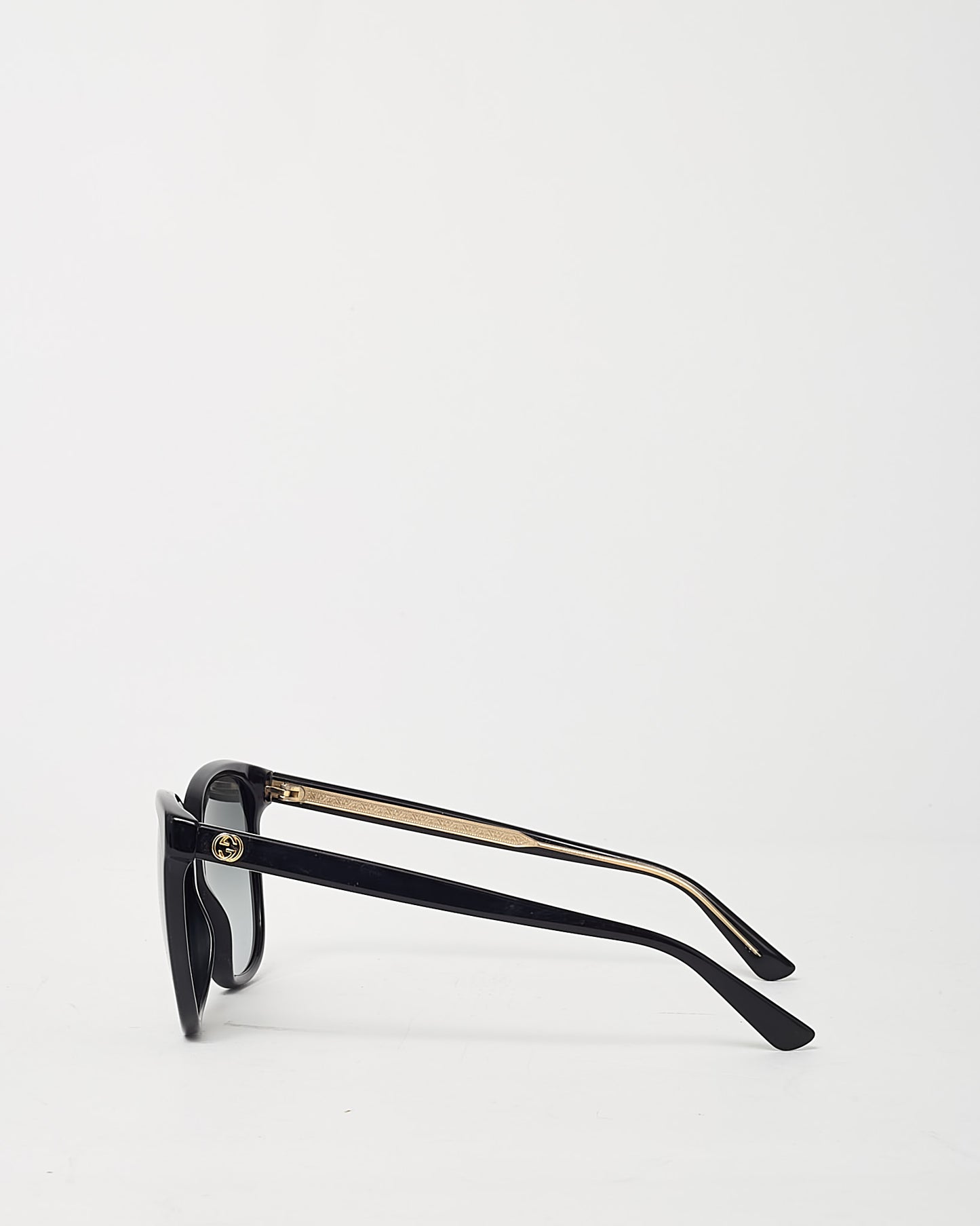 Gucci Black Acetate GG3819/S Oversize Sunglasses