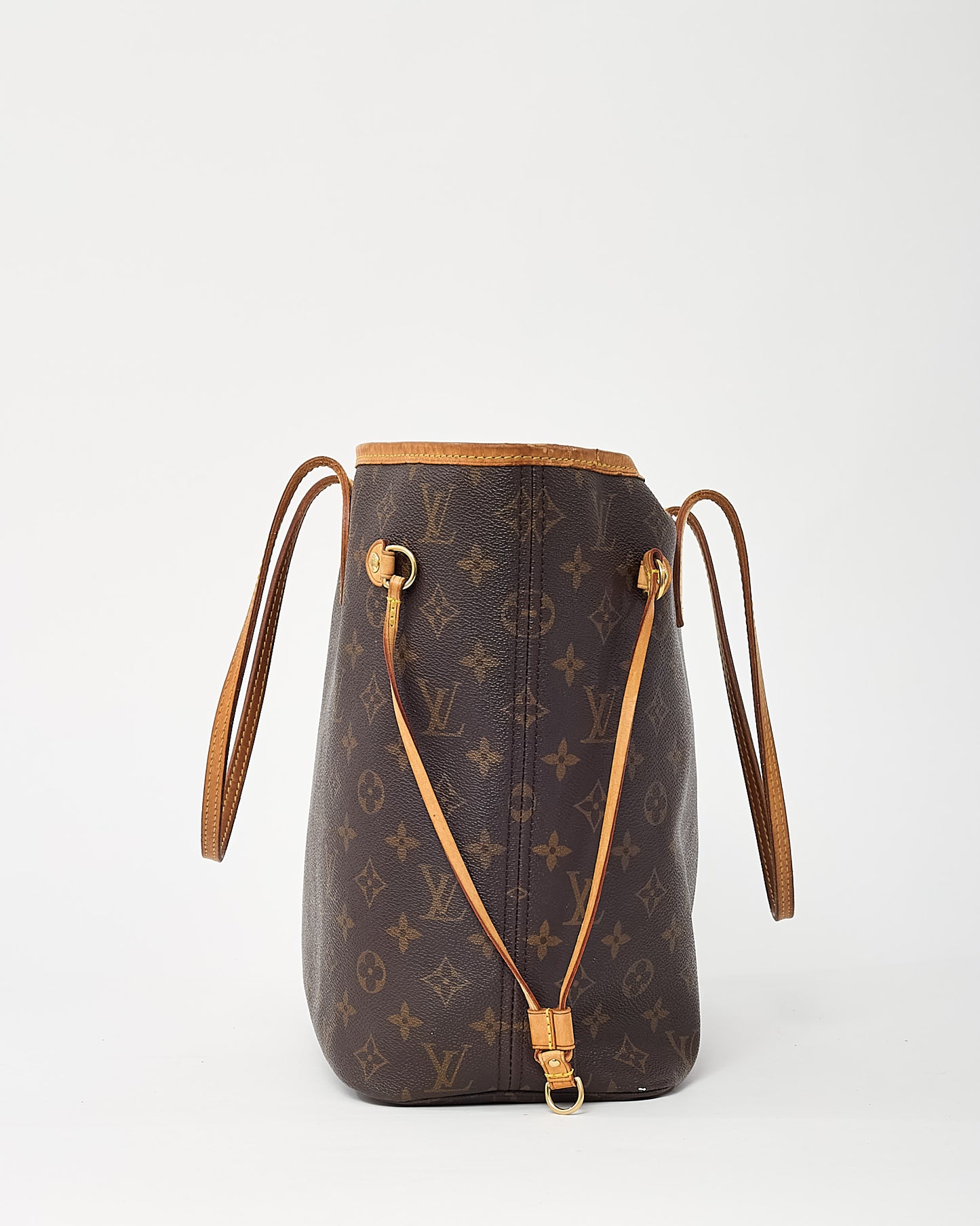 Louis Vuitton Monogram Coated Canvas Neverfull MM Bag