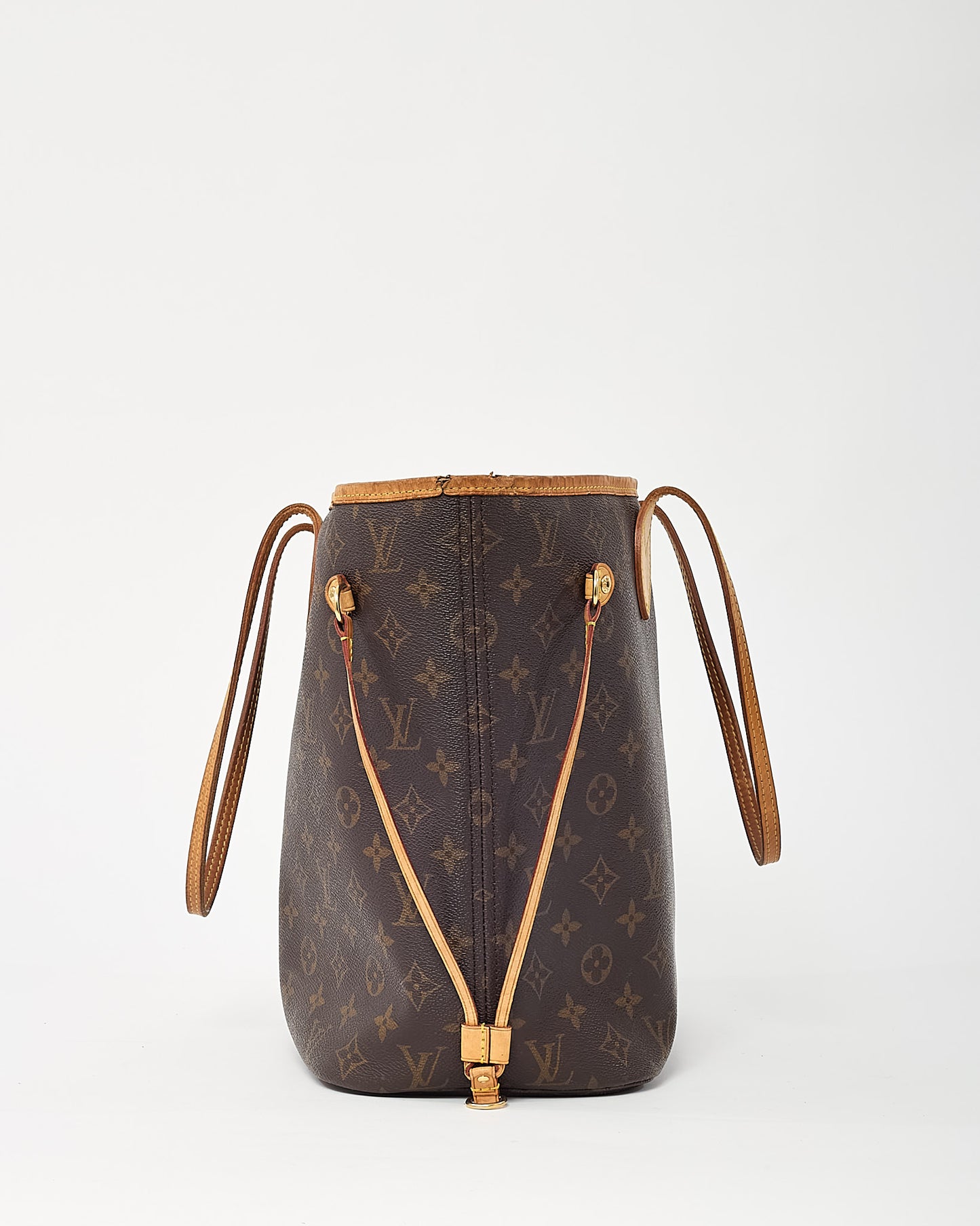 Louis Vuitton Monogram Coated Canvas Neverfull MM Bag