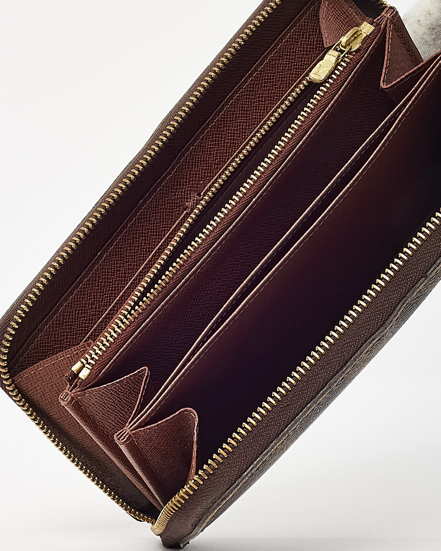 Louis Vuitton Monogram Coated Canvas Zippy Wallet