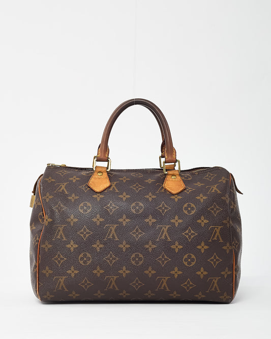 Louis Vuitton Monogram Coated Canvas Speedy 30