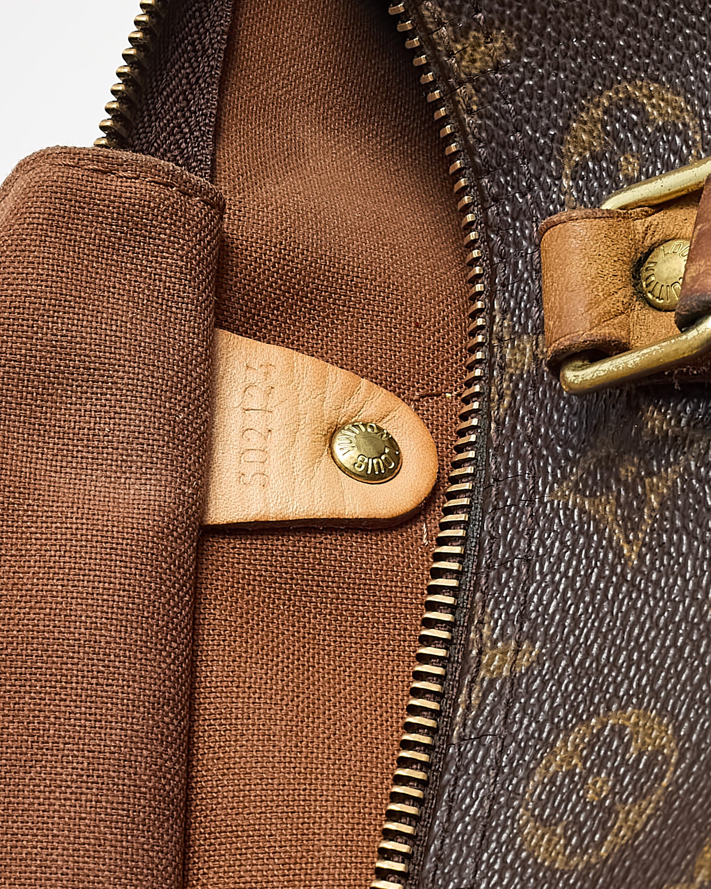 Louis Vuitton Monogram Coated Canvas Speedy 30