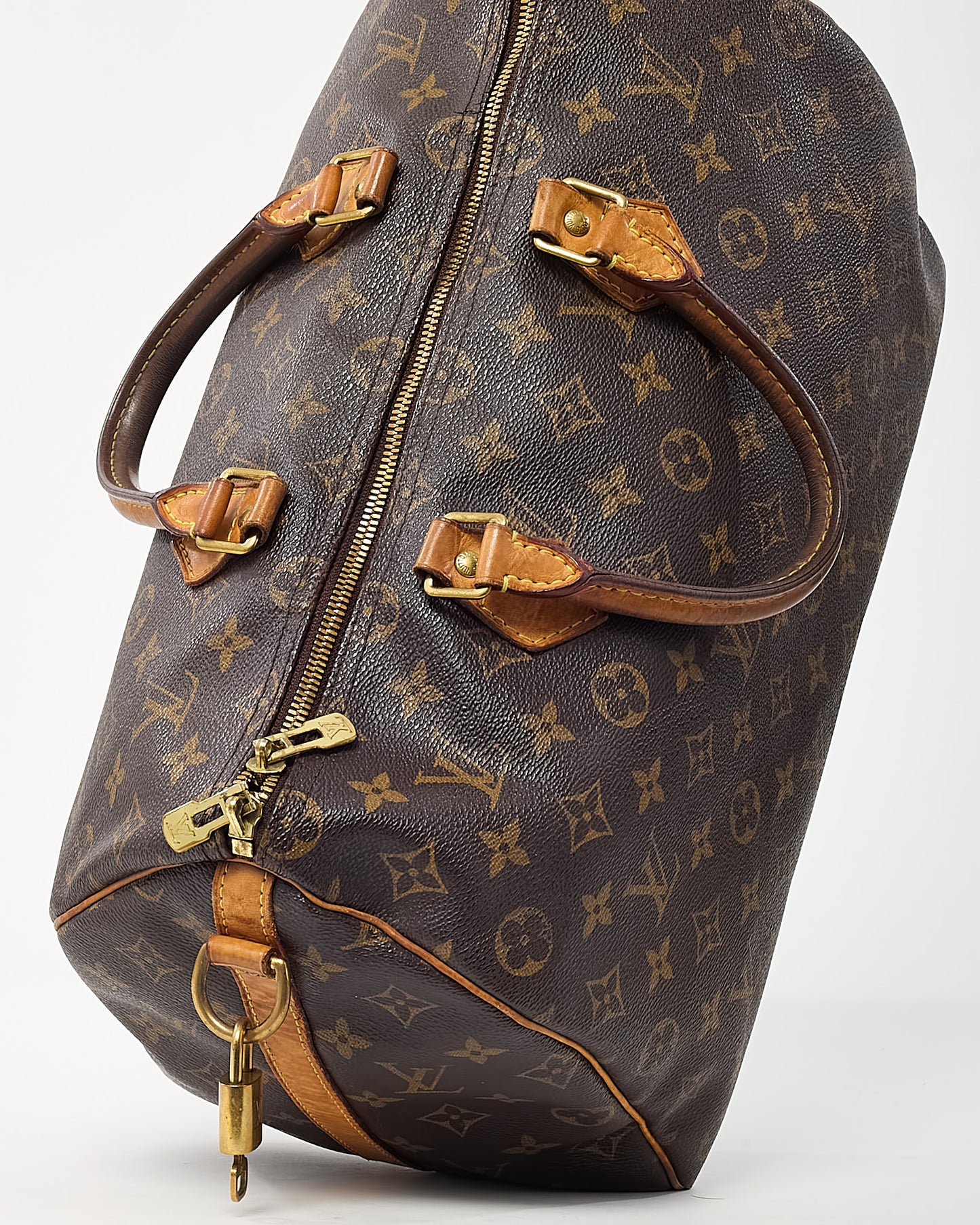 Louis Vuitton Monogram Canvas Speedy 35 Bandoulière Bag with NO STRAP