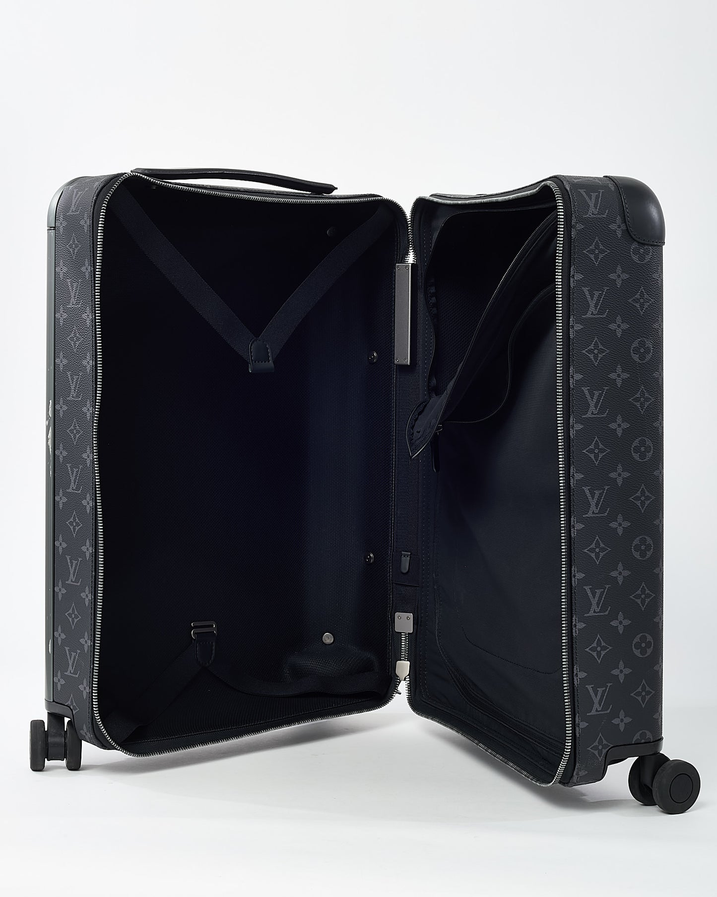 Louis Vuitton Black Monogram Eclipse Coated Canvas Horizon 50 Carry On Luggage