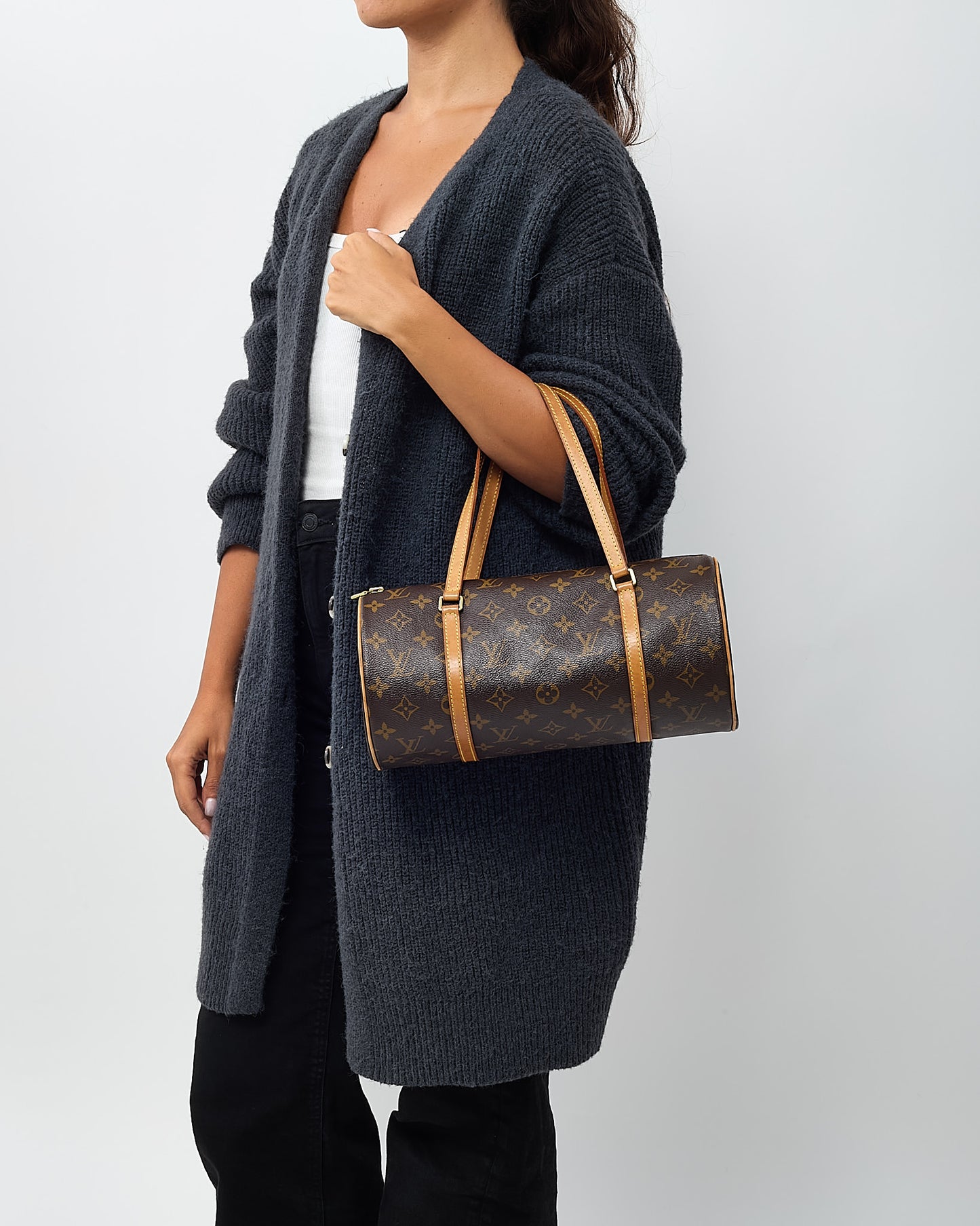 Louis Vuitton Monogram Canvas Papillon 30 Bag