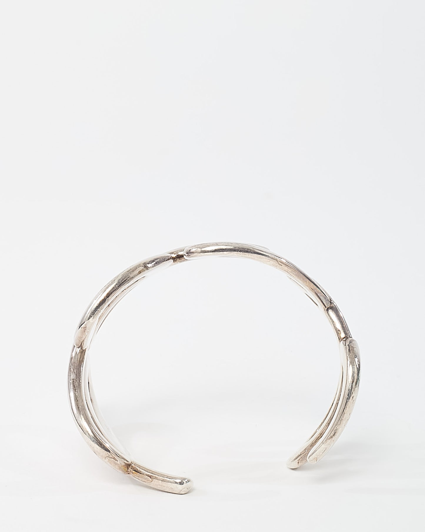 Tiffany & Co. Sterling Silver Paloma's Graffiti LOVE Cuff Bracelet
